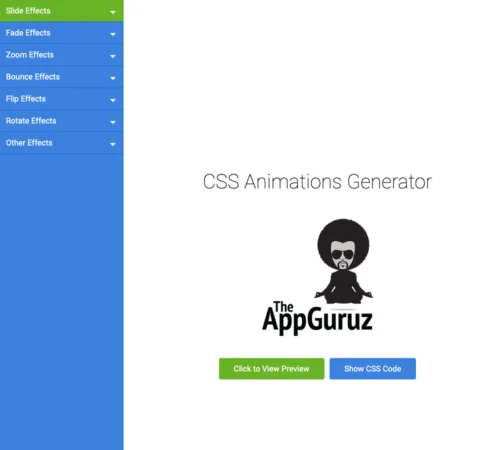css animations generator