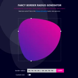 FANCY BORDER RADIUS GENERATOR