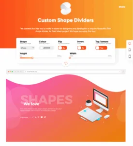 Custom Shape Dividers