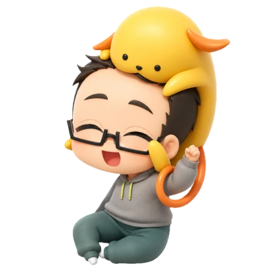 WEB先案内 ITブログ運営者のちびキャラクター