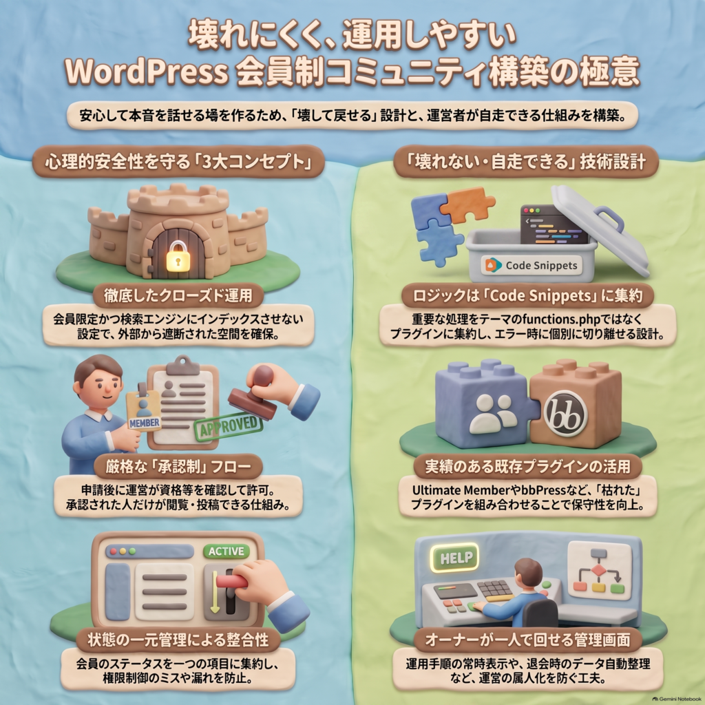 CMS会員制コミュニティ構築の極意