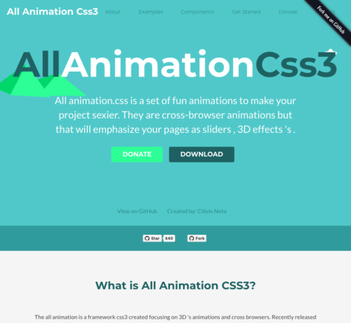 all animation css3