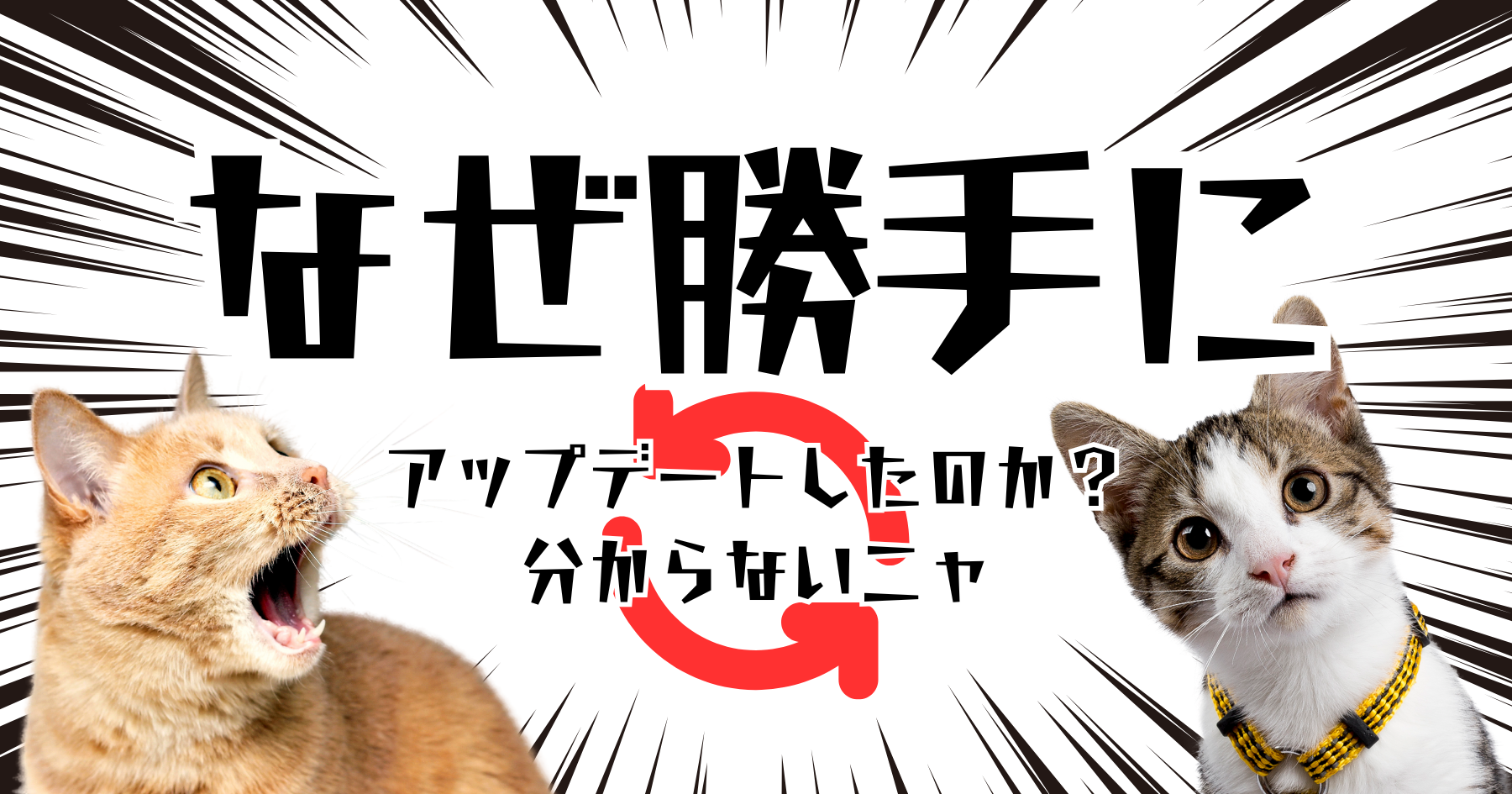 なぜ勝手にメジャーアップデートしたのか？