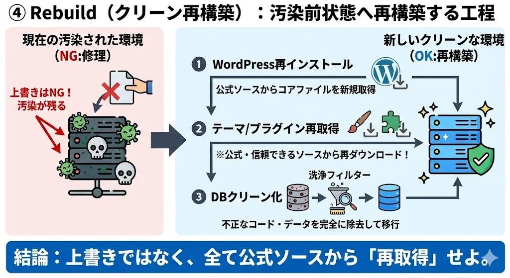 Rebuild(クリーン再構築)